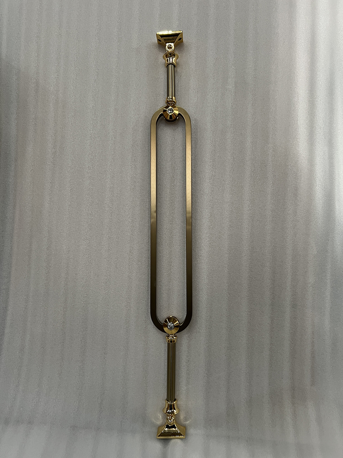 Aluminium-Baluster mit Gold-Veredelung